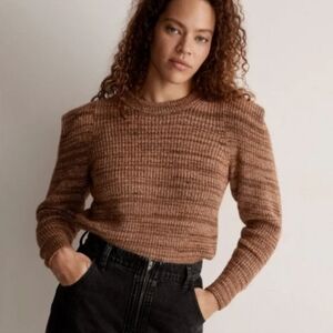 Madewell Space Dyed Prentiss Pullover Sweater